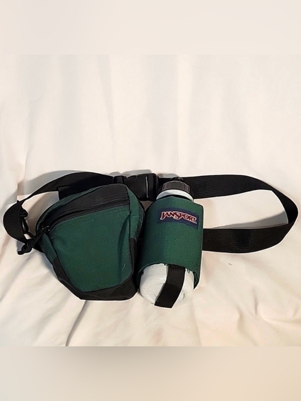 Vintage 90s JanSport Fanny Pack + Water Bottle